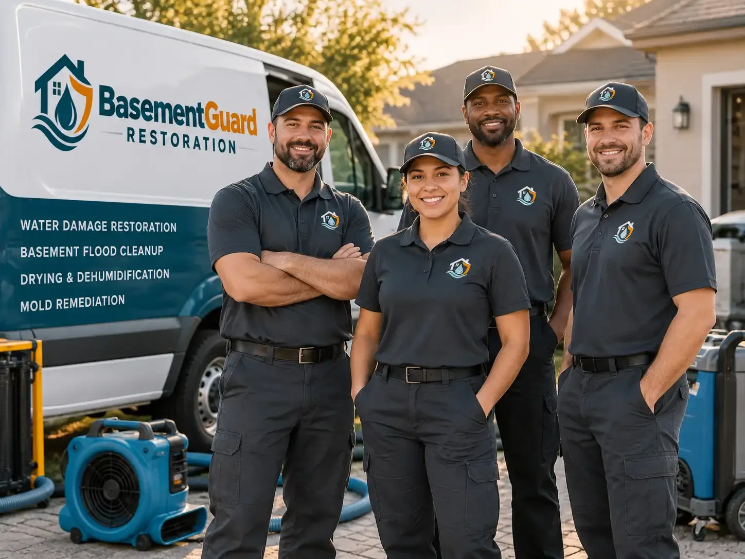 Basement Water Damage Restoration company in Porterfield, WI